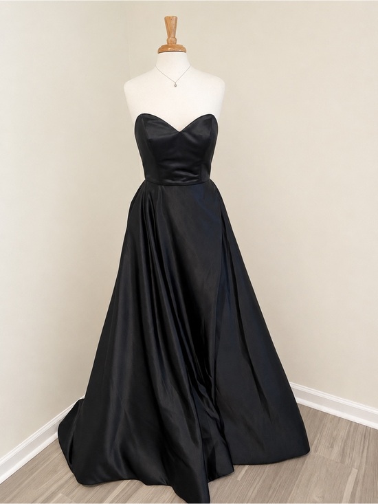 Rebecca Ingram Dresses & Skirts - Strapless Black Wedding Gown